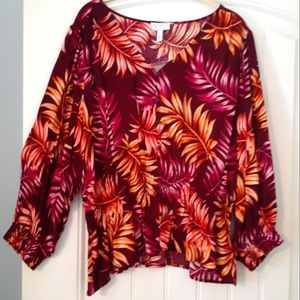 Sofia Vergara Floral Blouse.